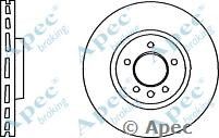 APEC BRAKING dsk2884 -  Тормозной диск